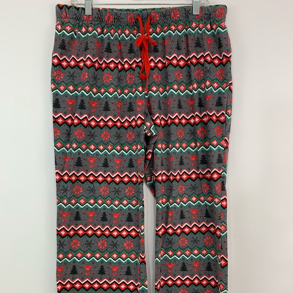 Wondershop holiday flannel sleep lounge pants - Picture 2 of 8